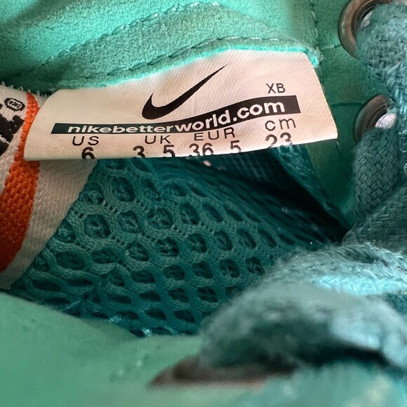 Nike 579956-300 Women's Blazer Mid Mesh Sport Turquoise Size 6 - Picture 2 of 8